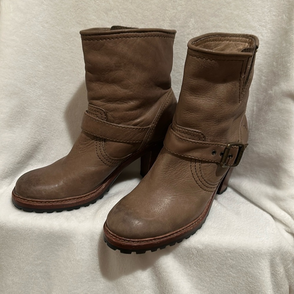 Frye "Lucy Engineer" Booties